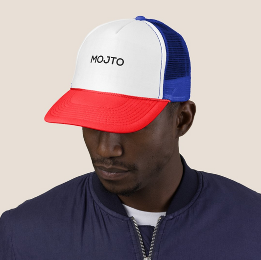 MOJTO TRICOLOR TRUCKER CAP