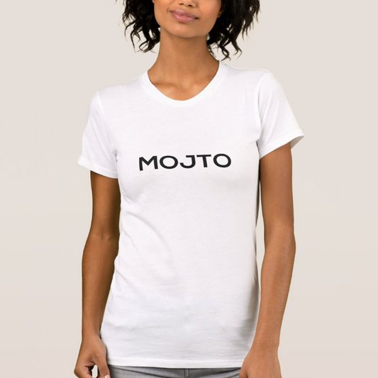 MOJTO WOMAN ESSENTIAL BLACK TEE