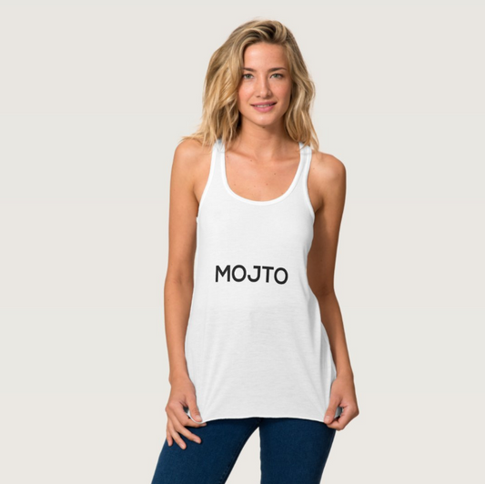MOJTO WOMAN TANK WHITE