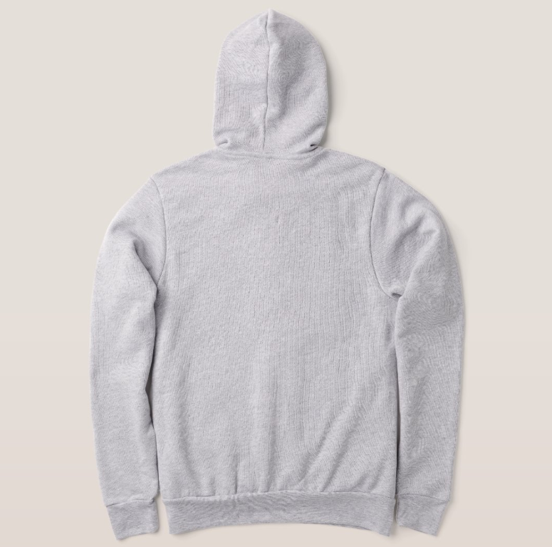 MOJTO ZIP HOODIE GREY