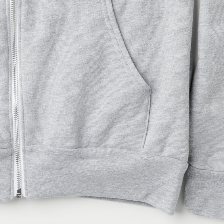 MOJTO ZIP HOODIE GREY