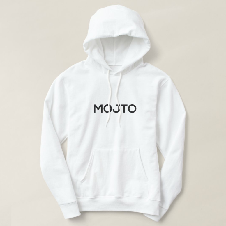 MOJTO HOODIE WHITE