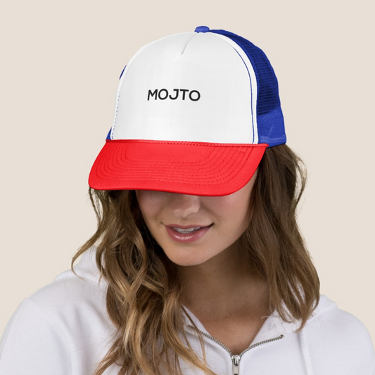 MOJTO TRICOLOR TRUCKER CAP